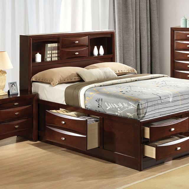 Zosimo Bed Black, Chrome, & Grey - Image 3